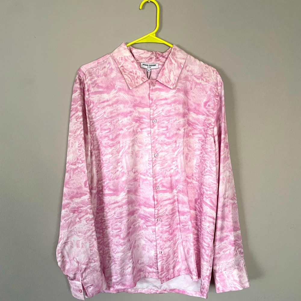 Opening Ceremony Satin Pajama Set